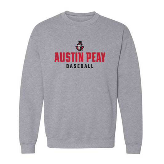 APSU - NCAA Baseball : Elijah Underhill - Crewneck Sweatshirt-0