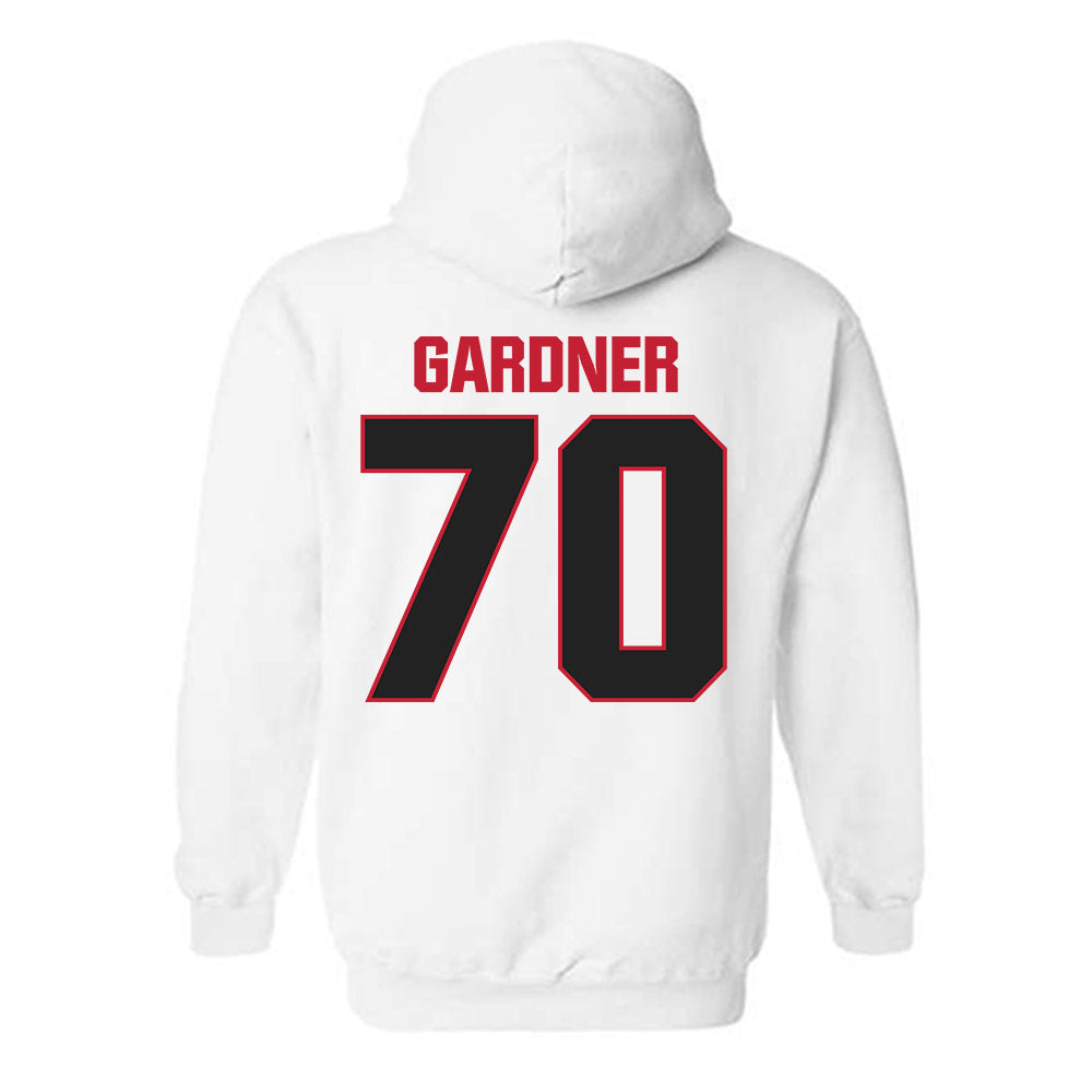 APSU - NCAA Football : David Gardner - Classic Shersey Hooded Sweatshirt-1