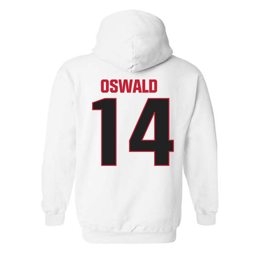 APSU - NCAA Beach Volleyball : Aubriegh Oswald - Classic Shersey Hooded Sweatshirt-1