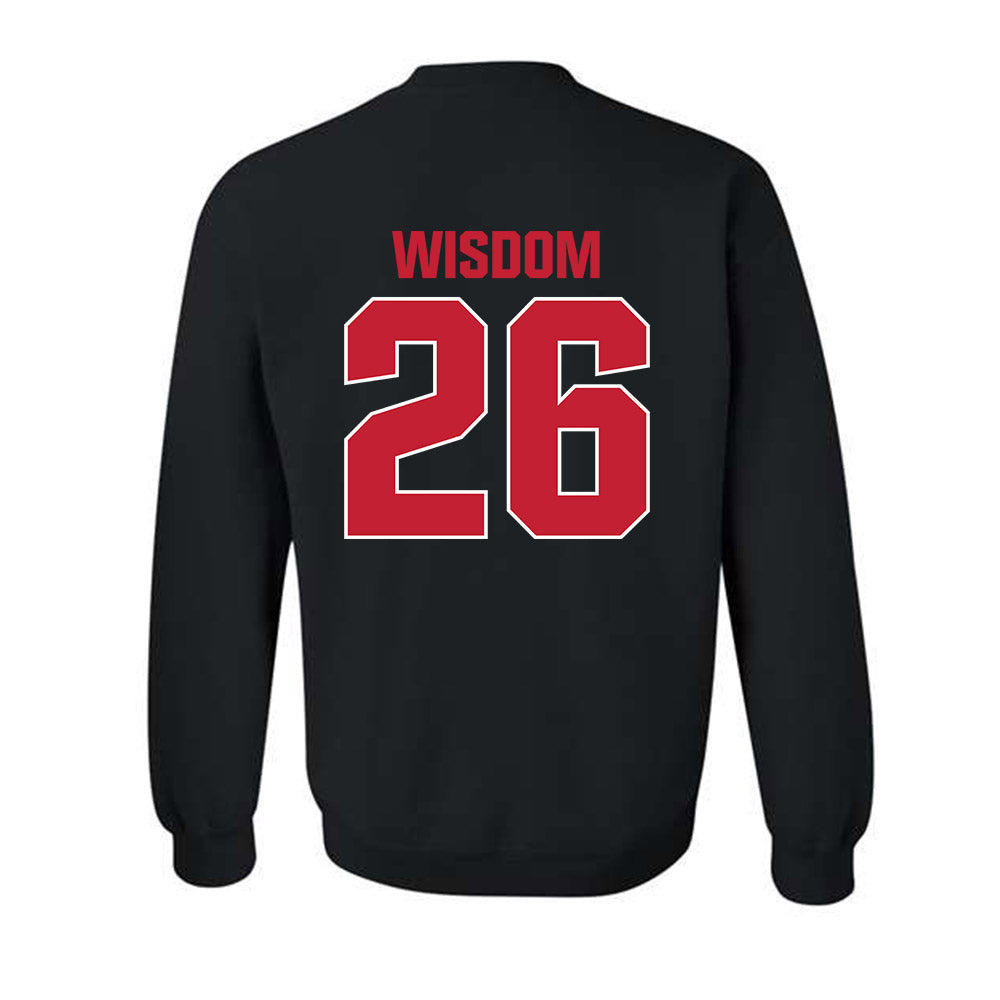 APSU - NCAA Baseball : Ty Wisdom - Classic Shersey Crewneck Sweatshirt-1
