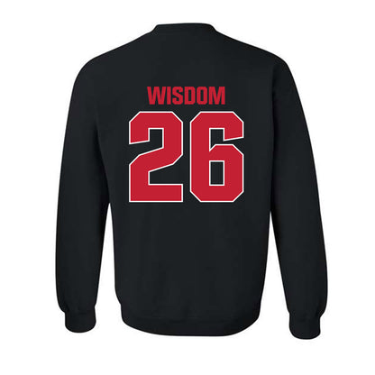 APSU - NCAA Baseball : Ty Wisdom - Classic Shersey Crewneck Sweatshirt-1