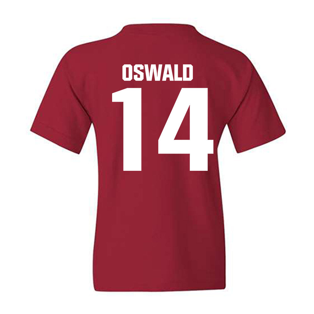 APSU - NCAA Beach Volleyball : Aubriegh Oswald - Youth T-Shirt-1