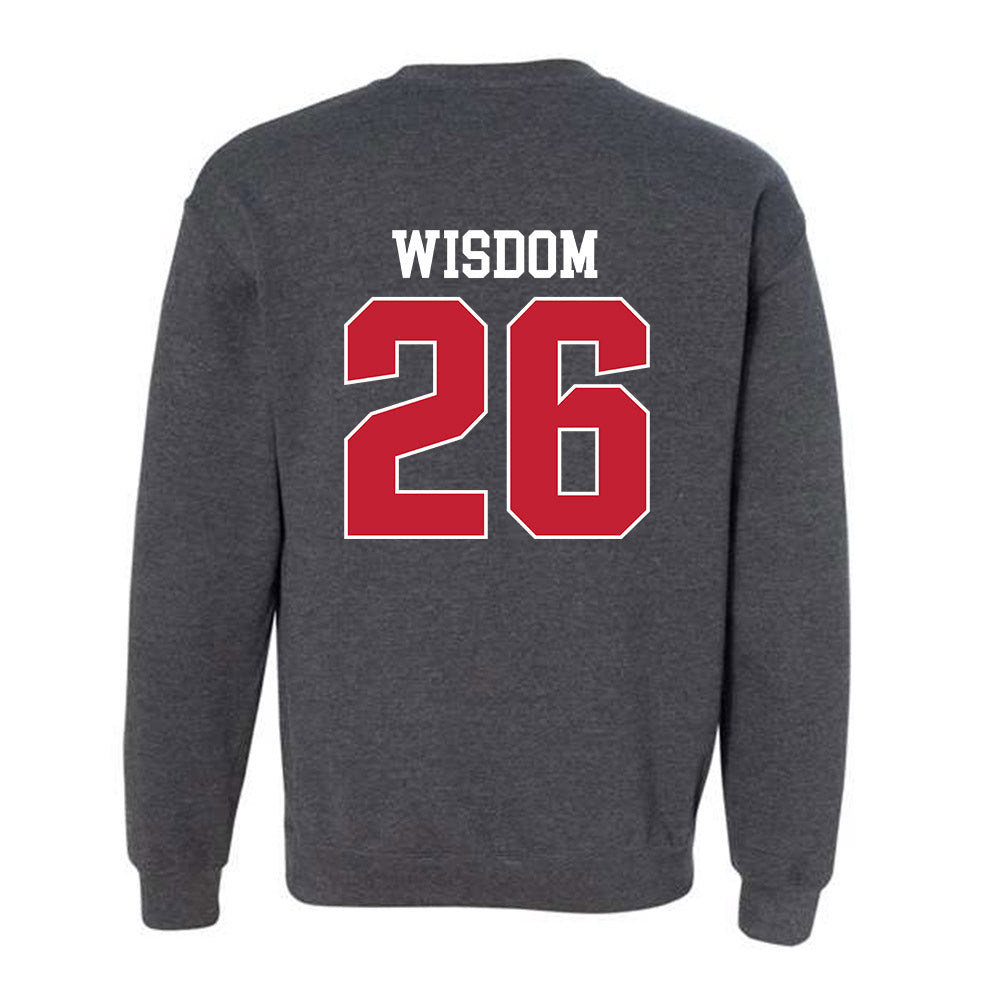 APSU - NCAA Baseball : Ty Wisdom - Classic Shersey Crewneck Sweatshirt-1