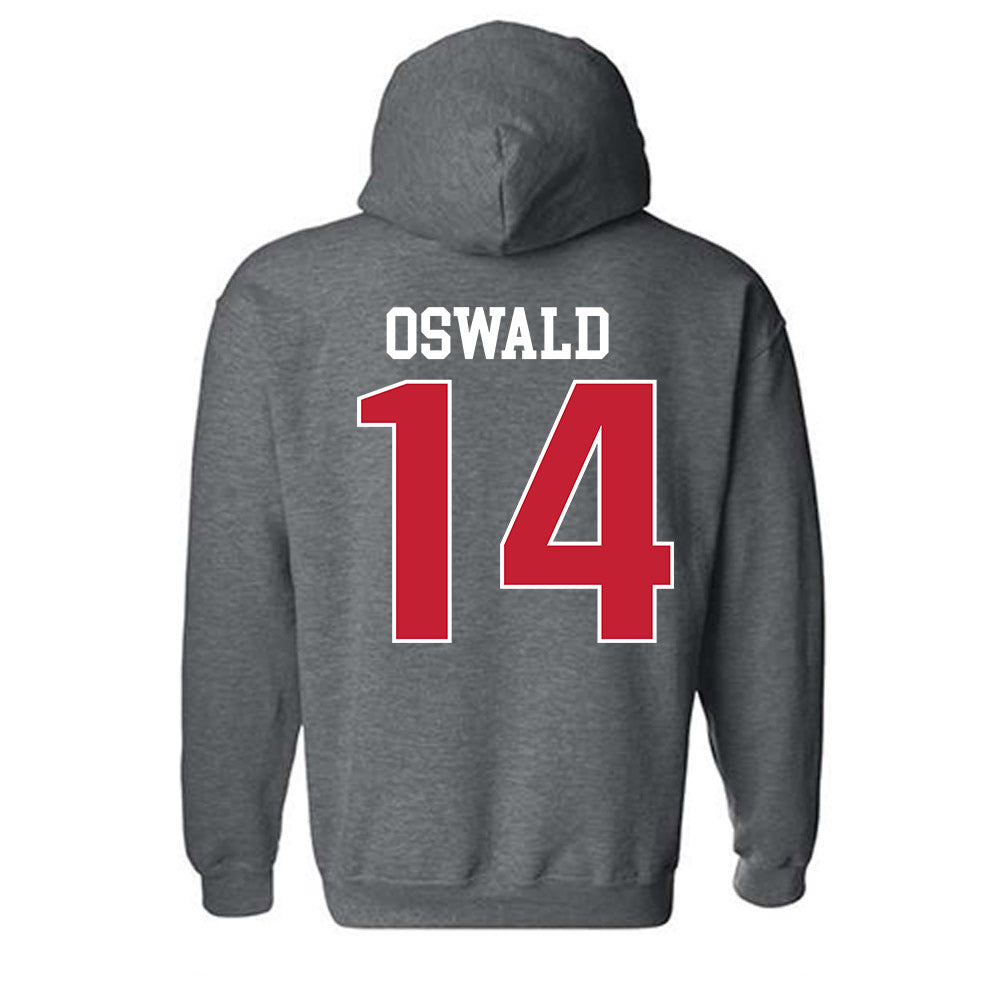 APSU - NCAA Beach Volleyball : Aubriegh Oswald - Classic Shersey Hooded Sweatshirt-1
