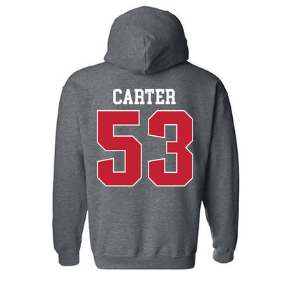 APSU - NCAA Football : Ryan Carter - Classic Shersey Hooded Sweatshirt-1