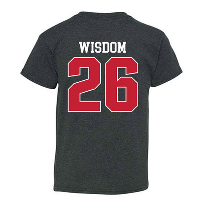 APSU - NCAA Baseball : Ty Wisdom - Classic Shersey Youth T-Shirt-1