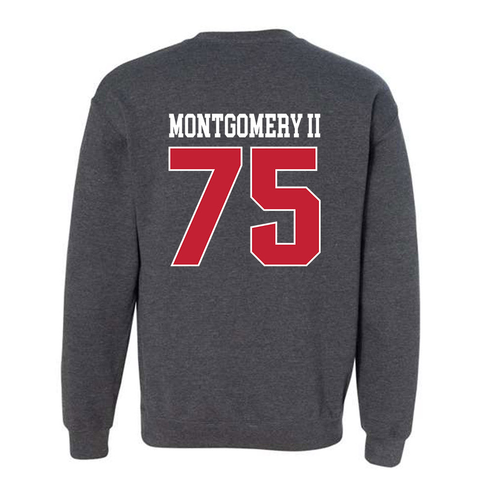 APSU - NCAA Football : Anthwone Montgomery II - Classic Shersey Crewneck Sweatshirt-1