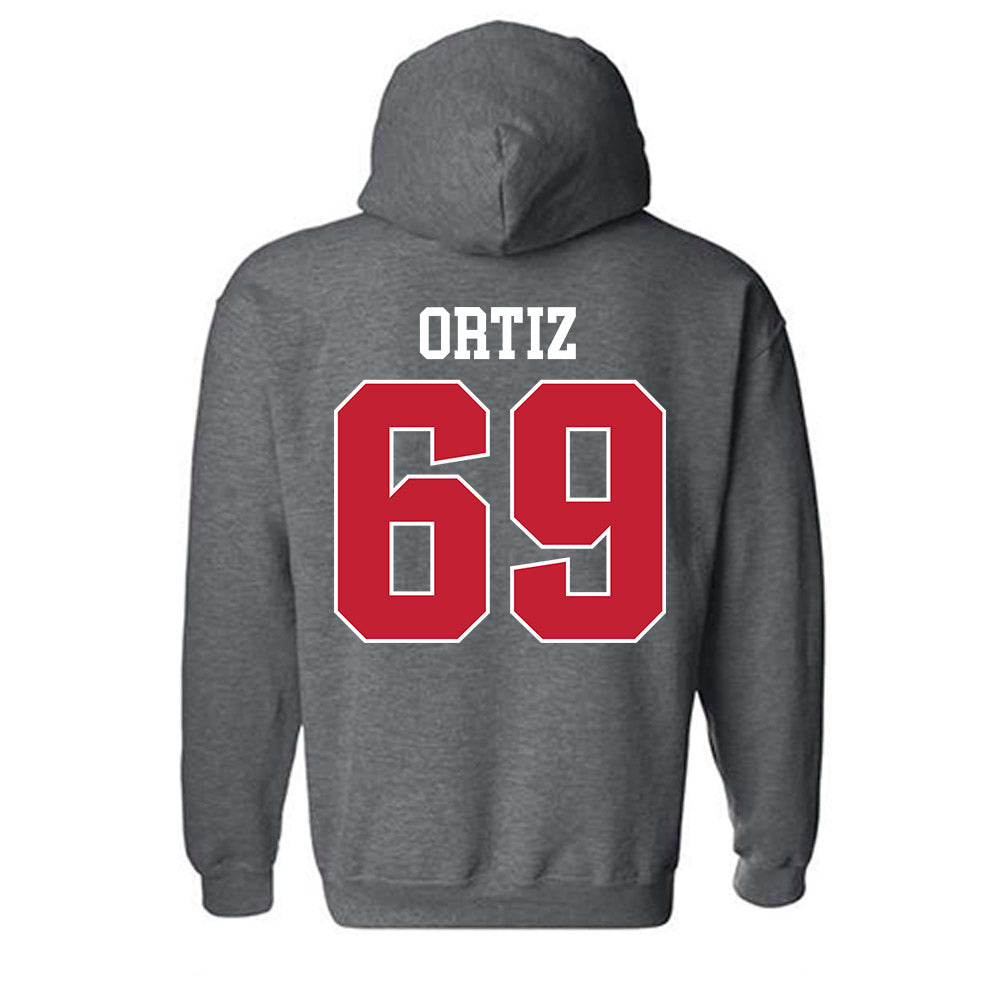 APSU - NCAA Football : Solomon Ortiz - Classic Shersey Hooded Sweatshirt-1