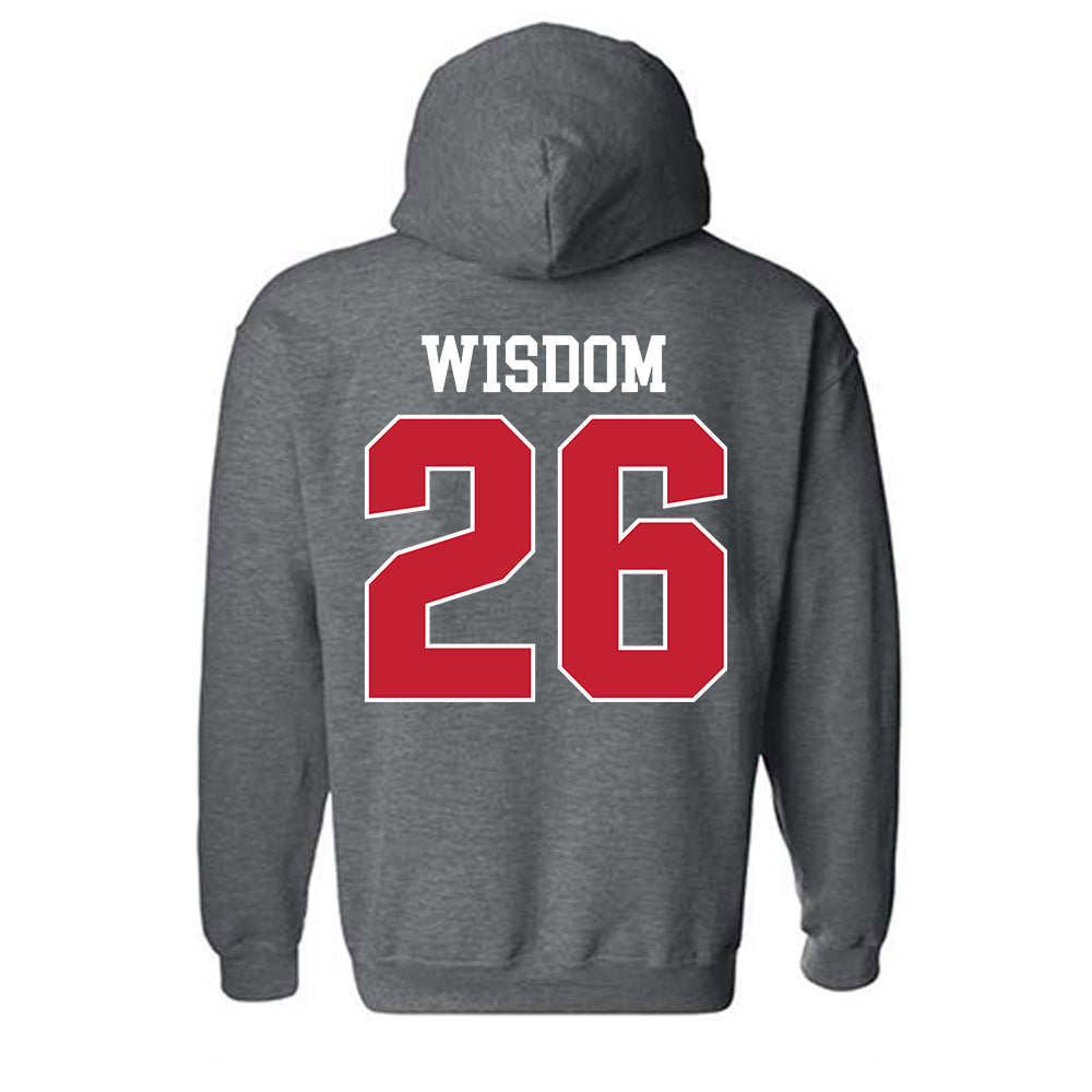 APSU - NCAA Baseball : Ty Wisdom - Classic Shersey Hooded Sweatshirt-1