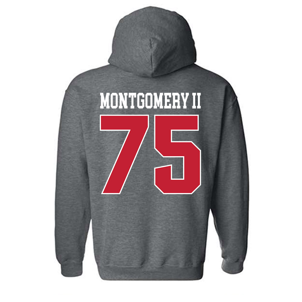 APSU - NCAA Football : Anthwone Montgomery II - Classic Shersey Hooded Sweatshirt-1