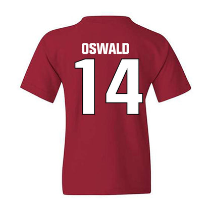 APSU - NCAA Beach Volleyball : Aubriegh Oswald - Classic Shersey Youth T-Shirt-1