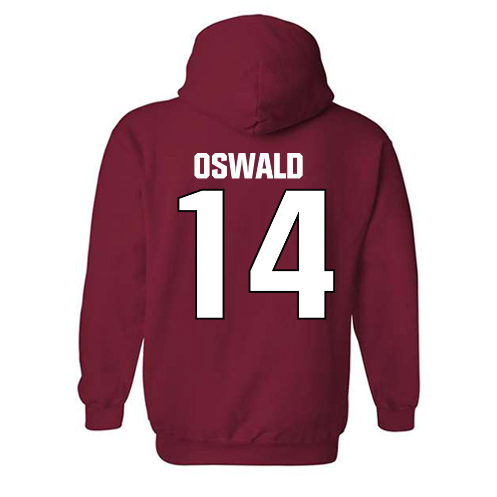 APSU - NCAA Beach Volleyball : Aubriegh Oswald - Classic Shersey Hooded Sweatshirt-1