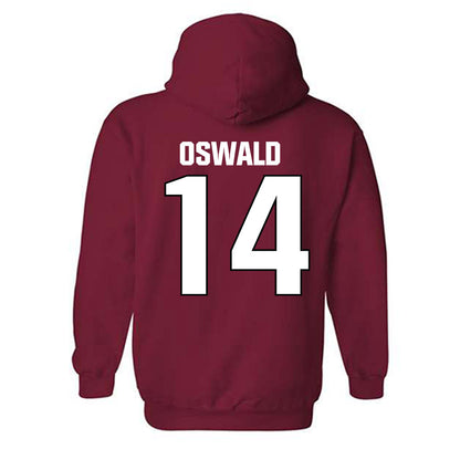 APSU - NCAA Beach Volleyball : Aubriegh Oswald - Classic Shersey Hooded Sweatshirt-1
