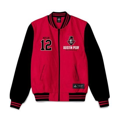 APSU - NCAA Women's Volleyball : Sarah Butler - Bomber Jacket-0