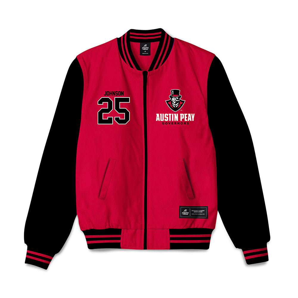 APSU - NCAA Women's Soccer : Ruby Johnson - Bomber Jacket-0