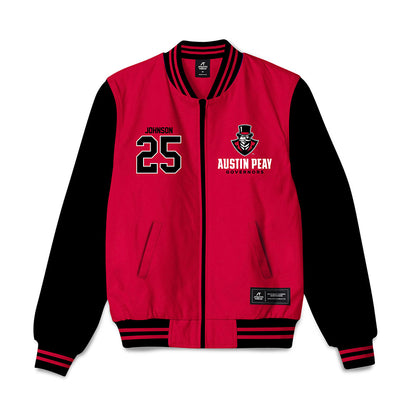 APSU - NCAA Women's Soccer : Ruby Johnson - Bomber Jacket-0