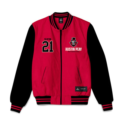 APSU - NCAA Women's Soccer : Jacee Seaton - Bomber Jacket-0