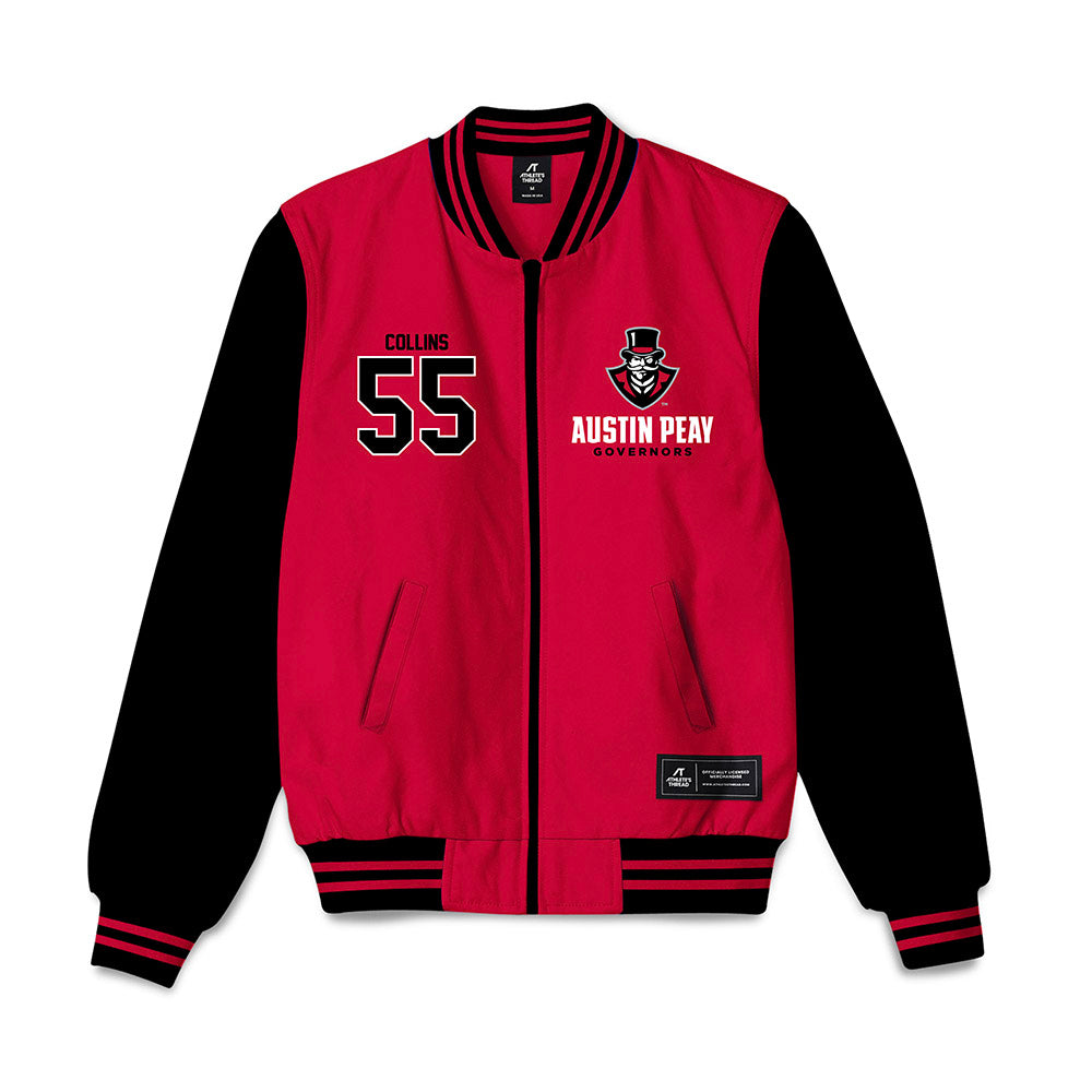 APSU - NCAA Football : Mekaih Collins - Bomber Jacket-0