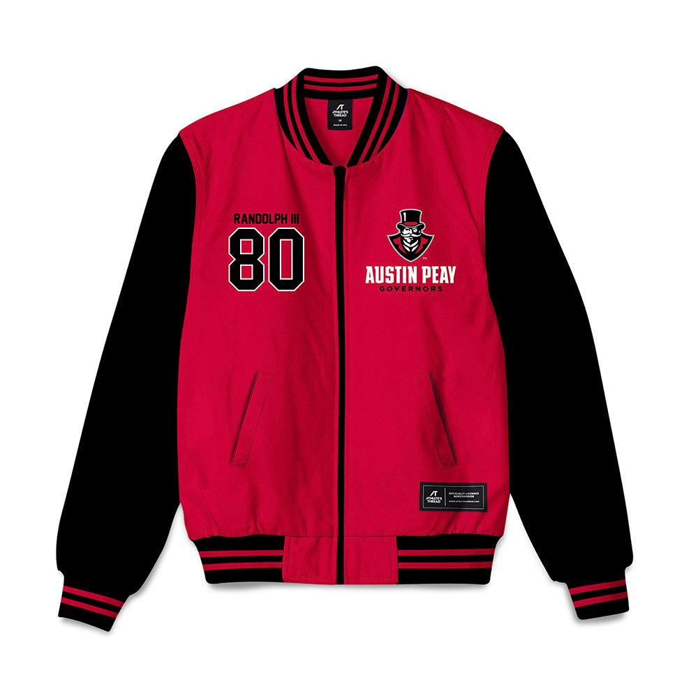 APSU - NCAA Football : Julien Randolph III - Bomber Jacket-0