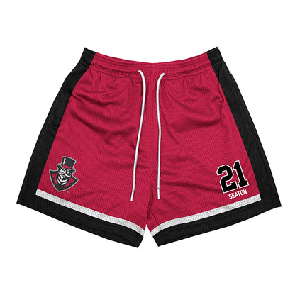 APSU - NCAA Women's Soccer : Jacee Seaton - Red Shorts-0