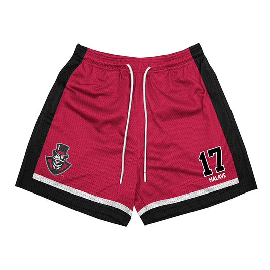 APSU - NCAA Women's Volleyball : Dayan Malave - Red Shorts-0