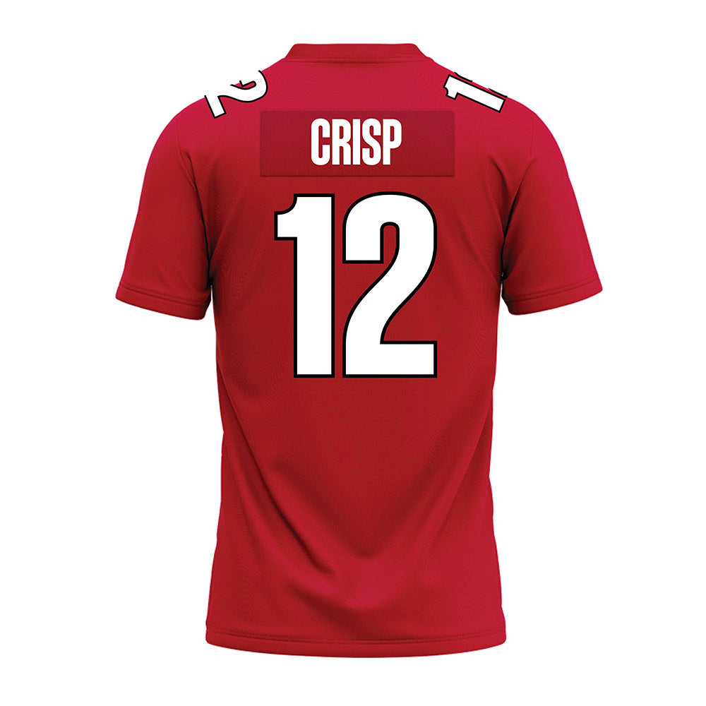 APSU - NCAA Football : Kelton Crisp - Red Premium Football Jersey-1