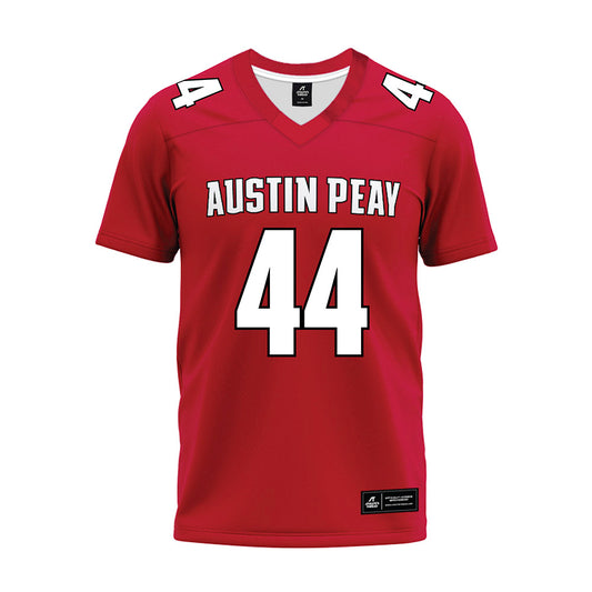 APSU - NCAA Football : Roman Mathis - Red Premium Football Jersey-0