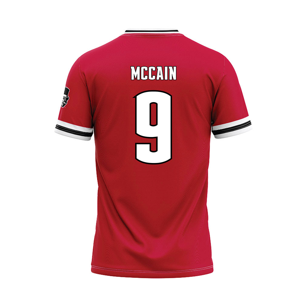 APSU - NCAA Baseball : Bryce McCain - Red Baseball Jersey-1