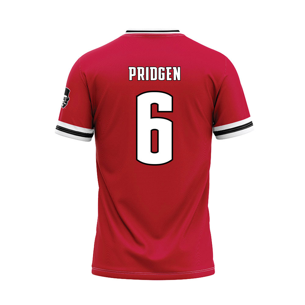 APSU - NCAA Baseball : Paris Pridgen - Red Baseball Jersey-1