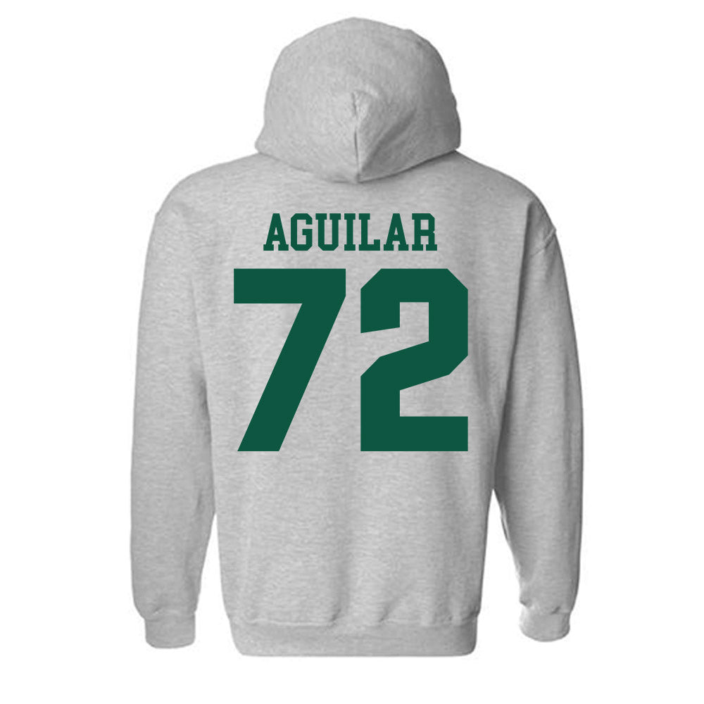 Fitchburg State - NCAA Football : Xavier Aguilar - Classic Shersey Hooded Sweatshirt-1