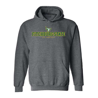 Fitchburg State - NCAA Men's Ice Hockey : Hunter Dunn - Classic Shersey Hooded Sweatshirt-0