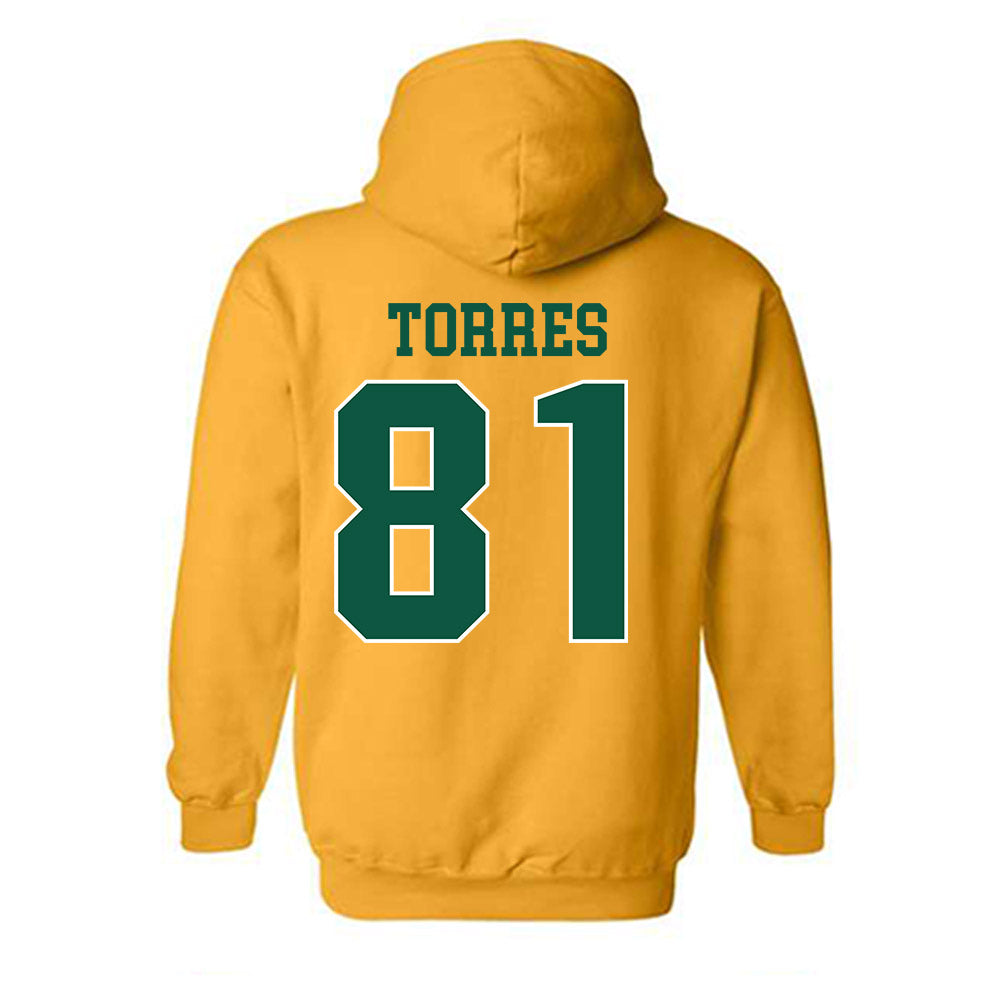 Fitchburg State - NCAA Football : Javi Torres - Classic Shersey Hooded Sweatshirt-1