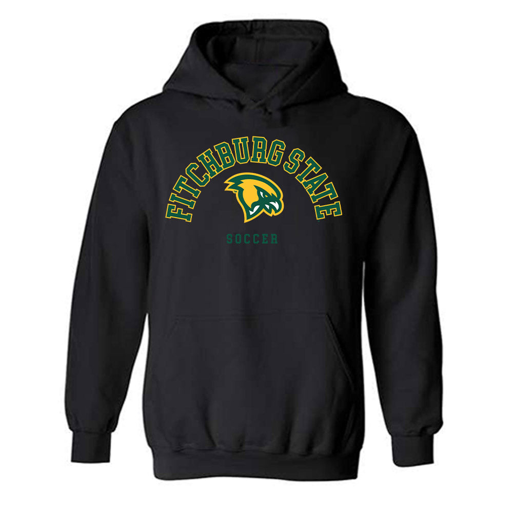Fitchburg State - NCAA Men's Soccer : King Tyrese Odamtten - Classic Shersey Hooded Sweatshirt-0