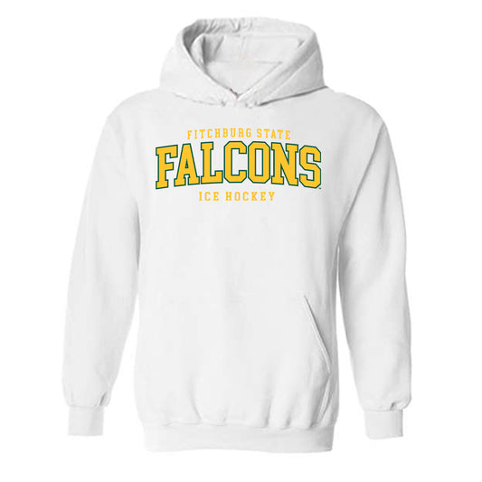 Fitchburg State - NCAA Men's Ice Hockey : Nael Touhami - Classic Shersey Hooded Sweatshirt-0