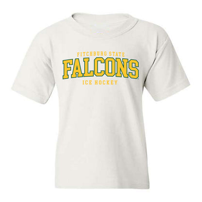 Fitchburg State - NCAA Men's Ice Hockey : Hunter Dunn - Classic Shersey Youth T-Shirt-0