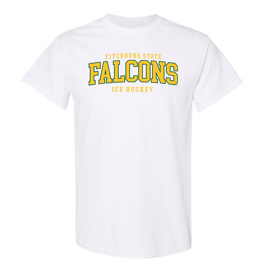 Fitchburg State - NCAA Men's Ice Hockey : Hunter Dunn - Classic Shersey T-Shirt-0