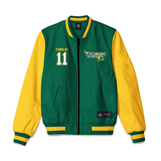 Fitchburg State - NCAA Men's Soccer : Luke Chwalek - Bomber Jacket-0