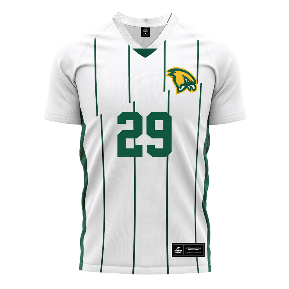 Fitchburg State - NCAA Men's Soccer : Edwinn Armah - White Soccer Jersey-0