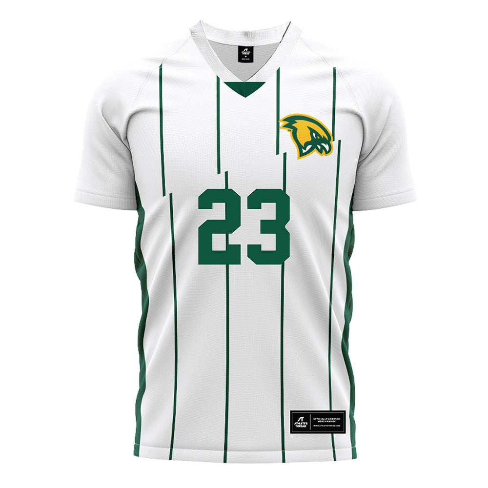 Fitchburg State - NCAA Men's Soccer : King Tyrese Odamtten - White Soccer Jersey-0