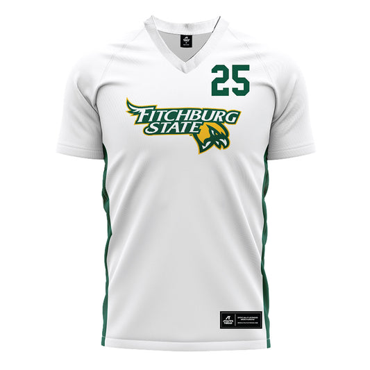 Fitchburg State - NCAA Women's Soccer : Nicole Lutz - White Soccer Jersey-0