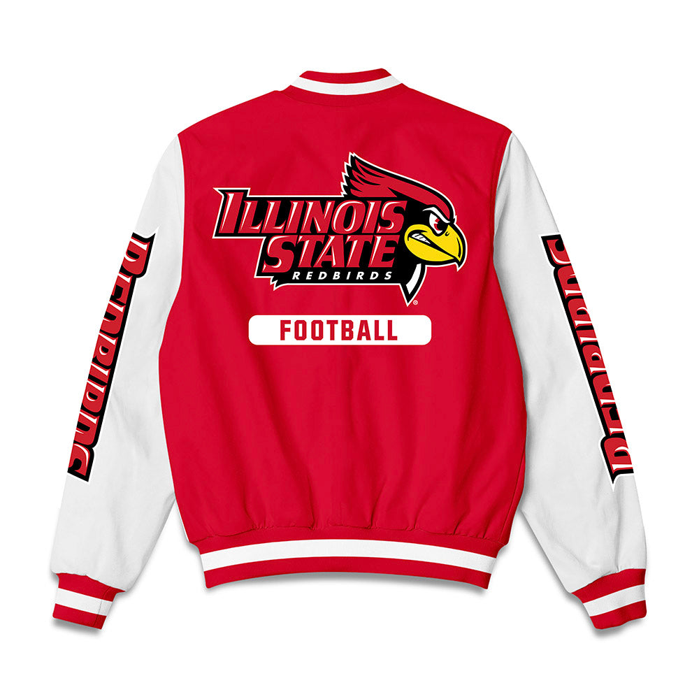 Illinois State - NCAA Football : Mezziahs McDaniel - Bomber Jacket-1
