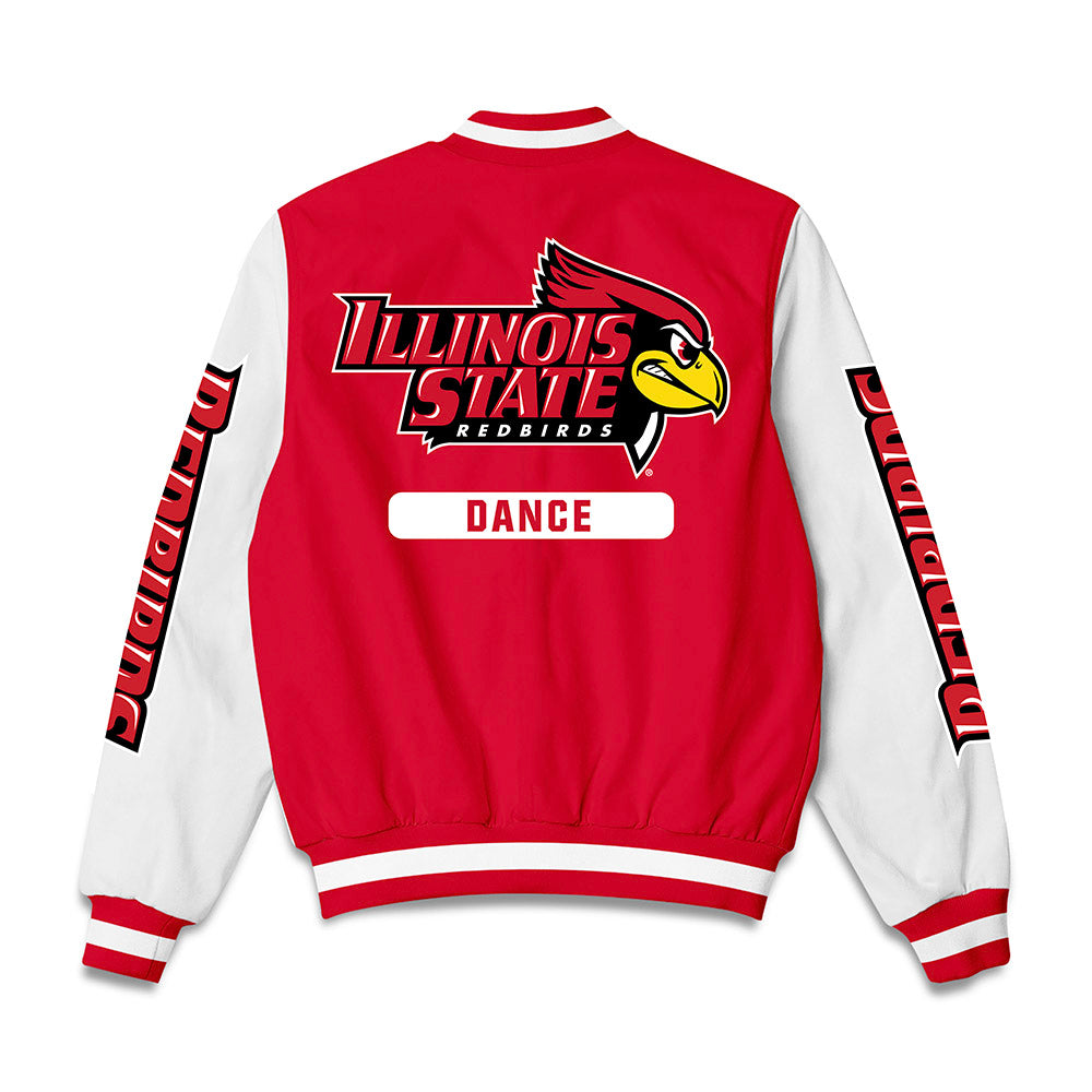 Illinois State - Dance Team : Jocelyn Carter - Bomber Jacket-1