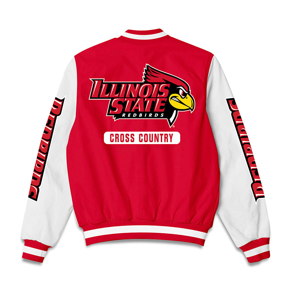 Illinois State - NCAA Women's Cross Country : Nora Brady - Bomber Jacket-1