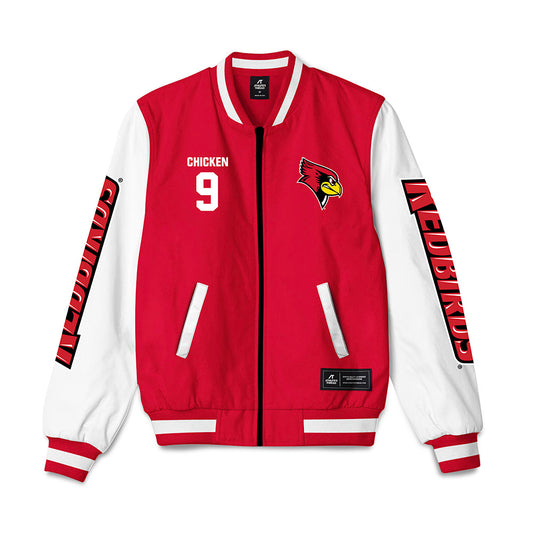 Illinois State - NCAA Women's Basketball : Hannah Chicken - Bomber Jacket-0