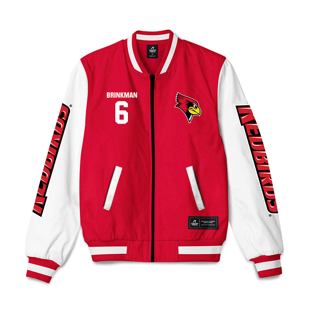 Illinois State - NCAA Softball : Lexi Brinkman - Bomber Jacket-0
