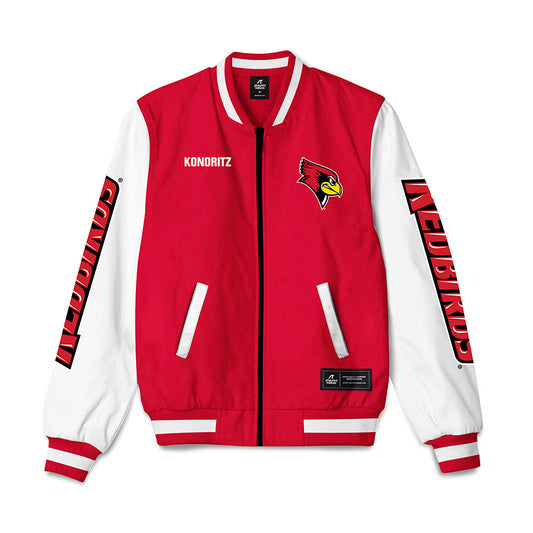Illinois State - NCAA Women's Track & Field : Brooklyn Kondritz - Bomber Jacket-0