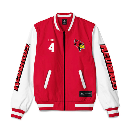 Illinois State - NCAA Football : Dylan Lord - Bomber Jacket-0