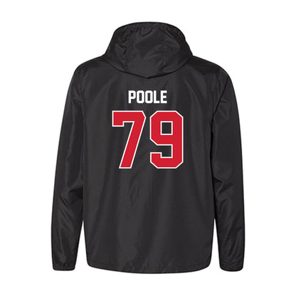 Illinois State - NCAA Football : Zach Poole - Windbreaker-1