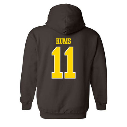 Western Michigan - NCAA Baseball : Cooper Hums - Classic Shersey Hooded Sweatshirt-1