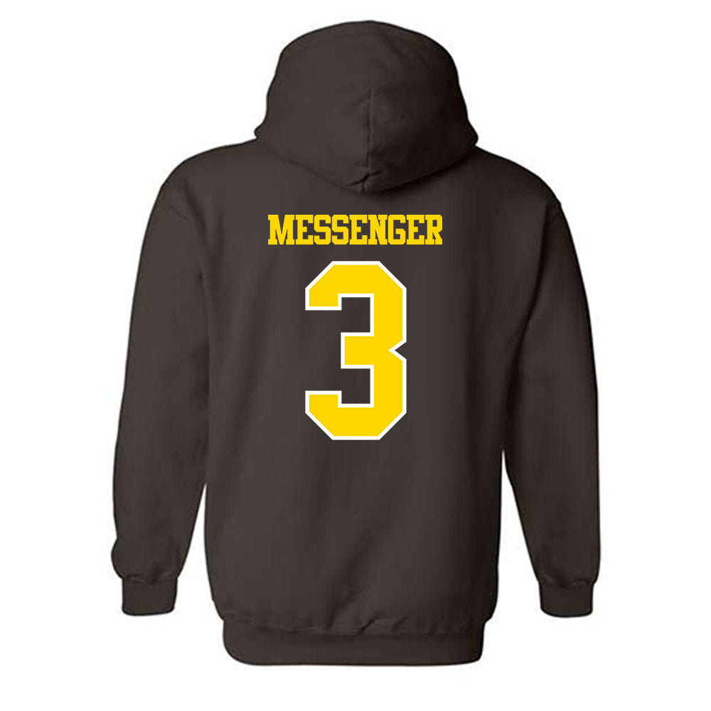 Western Michigan - NCAA Women's Volleyball : Riley Messenger - Classic Shersey Hooded Sweatshirt-1